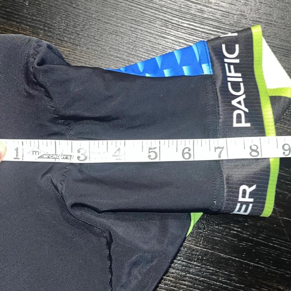 Castelli Women's Padded Cycling Shorts Black/Lime Green/Blue/White Size M - Picture 4 of 6